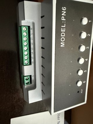 Controlador Zigbee PN6 6 Relés NUEVO