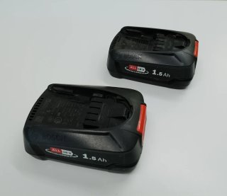 2 Baterías Bosch 18V 1.5 Ah