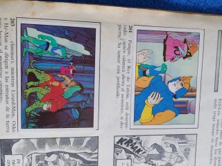 Album Cromos Masters del Universo Panini