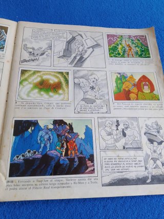 Album Cromos Masters del Universo Panini