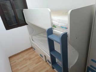 Llitera Juvenil Blanca i Blava – Com nova!