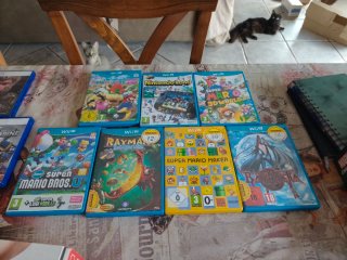 Lote 6 Juegos Wii U: Mario, Bayonetta, Rayman