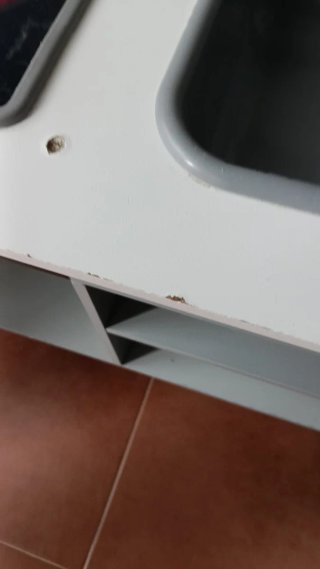 Cocinita de madera para niños