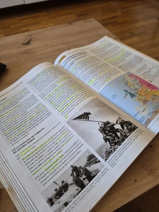 Historia del mundo contemporáneo, Hi Bachillerato