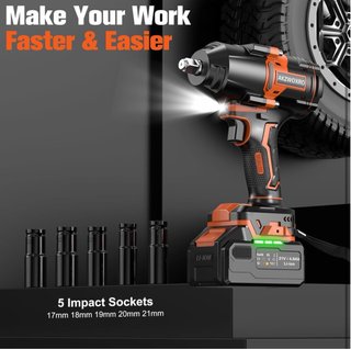 Llave de impacto a batería 1000Nm