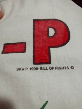 Camiseta SKA-P manga larga 1998. Talla XL.
