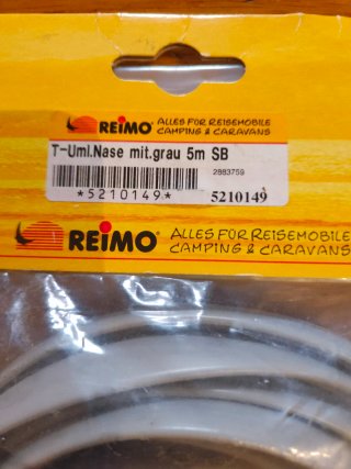Canto goma T-Uml.Nase gris 5m REIMO