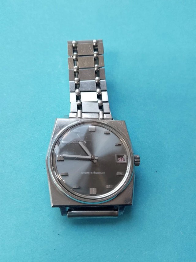 Reloj Citizen automático cushion case año 1967