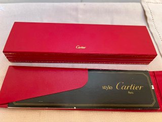 Penna Cartier placcata in oro