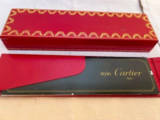 Penna Cartier placcata in oro