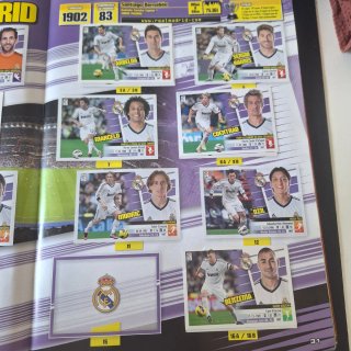 Álbum Liga Este 2013-14 con 450 cromos
