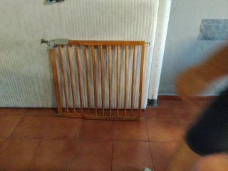 Barandilla de seguridad madera