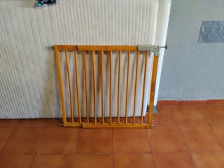 Barandilla de seguridad madera