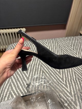 Zapatos Lodi Negros Talla 39 ( Usados 1 vez)