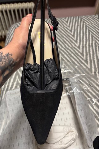 Zapatos Lodi Negros Talla 39 ( Usados 1 vez)