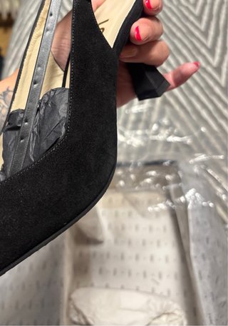 Zapatos Lodi Negros Talla 39 ( Usados 1 vez)