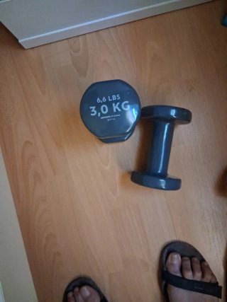 Mancuernas 3 kg (6.6 lbs) - Par