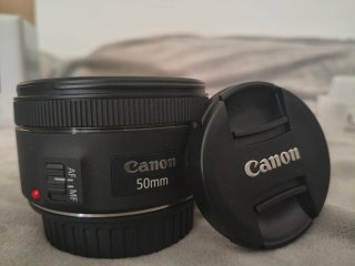 Objetivo Canon EF 50mm f/1.8 STM