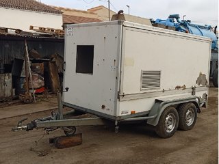 Hidrolimpiadora con remolque