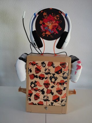 Caja de Almacenamiento Crash Bandicoot