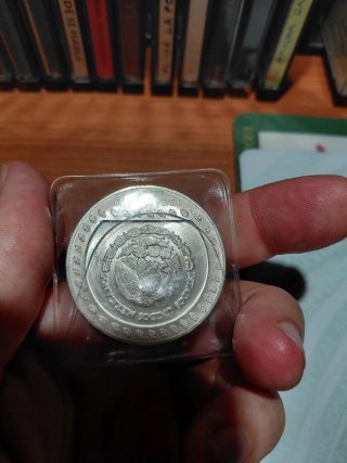 Moneda Plata México 2002