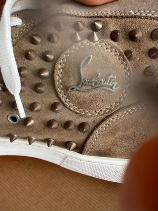 Christian Louboutin T.41 100% Piel (ante) Beige(13