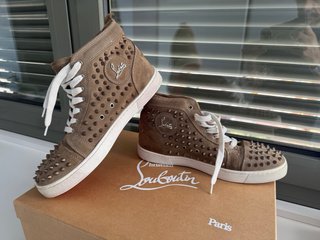 Christian Louboutin T.41 100% Piel (ante) Beige(13