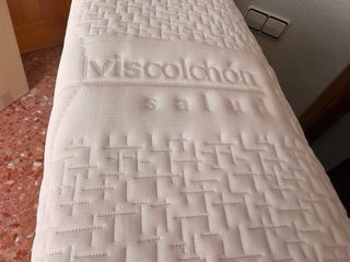 Somier y colchón 135 cm
