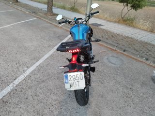 Moto Zontes Z2 125 Naked Azul