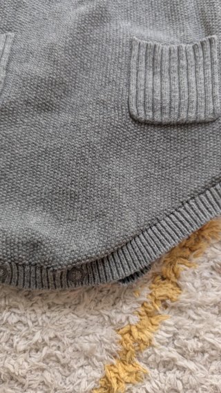 Pelele punto gris 12 meses