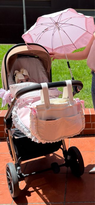 CARRO DE BEBÉ BIANCA 3 PIEZAS COMO NUEVO
