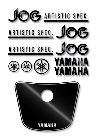 Pegatinas para moto YAMAHA JOG con PORTANUMEROS