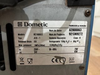 Nevera Dometic RC1600 EE Camper/Camping/Camion