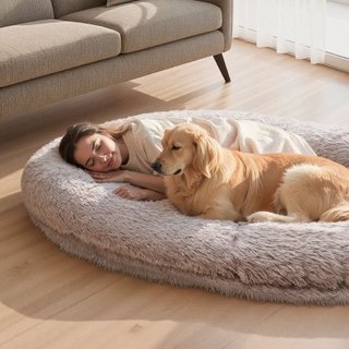 Cuccia per cani umana, 176 x 122 x 24 cm, ortopedi