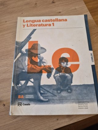 Lengua castellana y literatura 1, Le Bachillerato