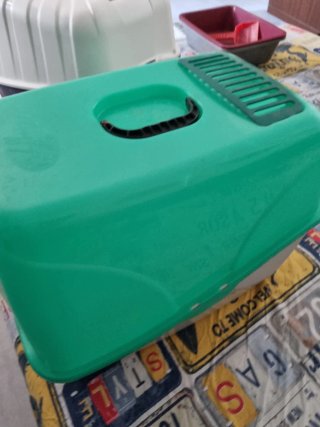 Lettiera coperta per gatti