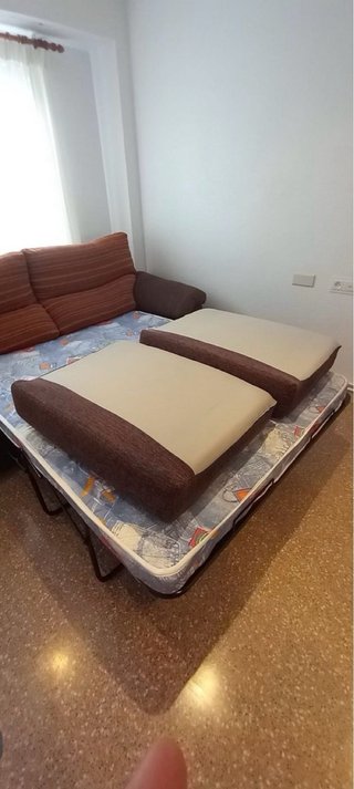 Sofá cama biplaza amplio