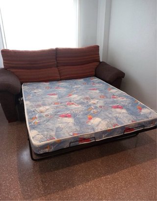 Sofá cama biplaza amplio