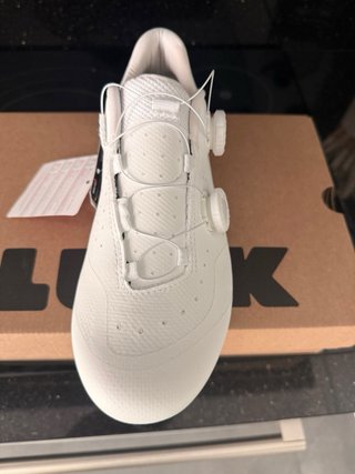 Zapatillas Ciclismo LUCK Blancas Número 42