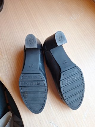 Zapatos Pitillos Tacon Talla 39 Negros