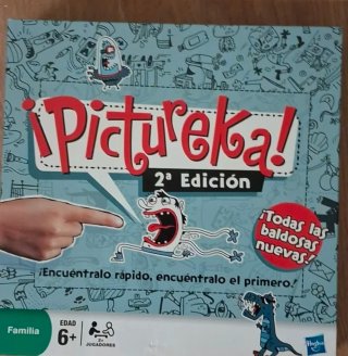 Lote de juegos de mesa: Pictureka, Cluedo, Trivial