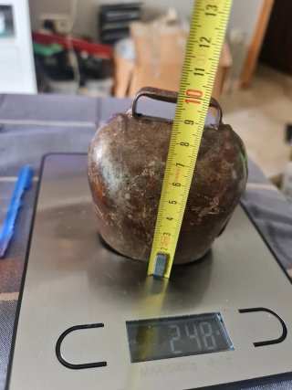 Antiguo  Cencerro de Campo Pieza Colección