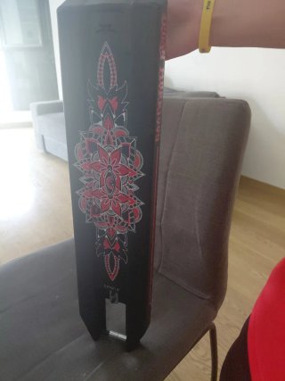 Tabla Scooter Negra con Diseño
