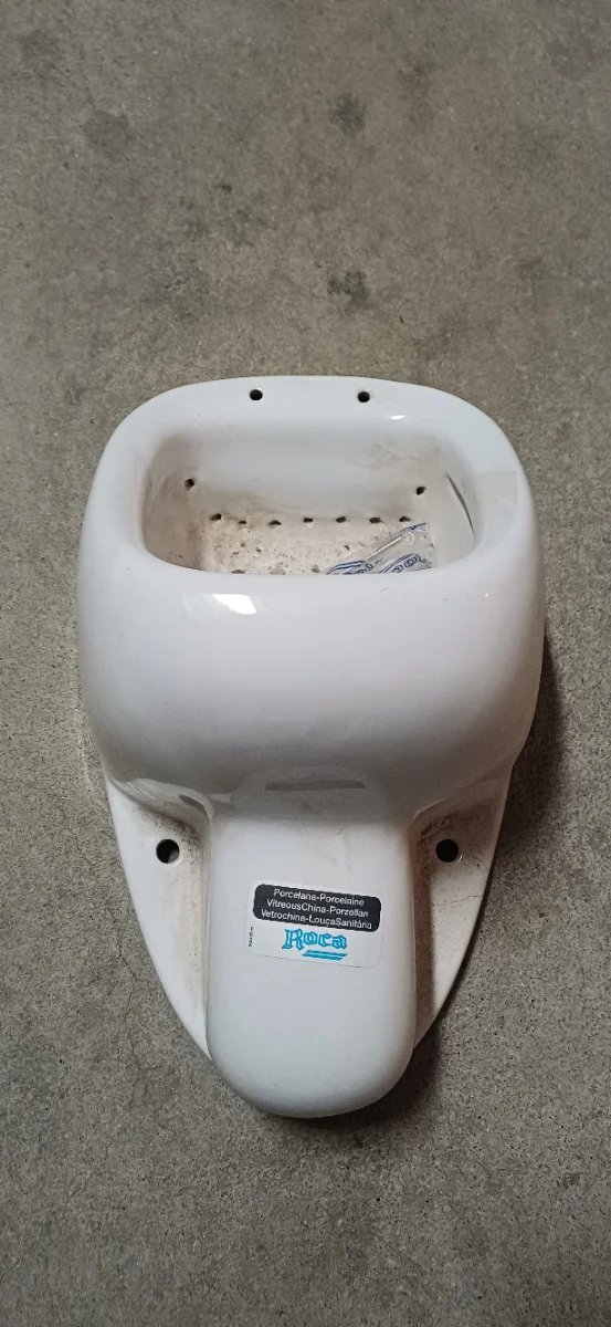 Urinario Roca Porcelana Blanco Nuevo de pared