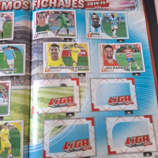 Álbum Liga Este 2014-15 con 450 cromos