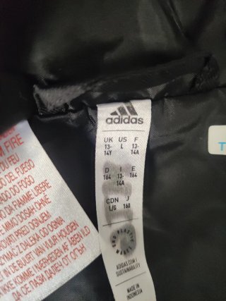 Abrigo Adidas Fuenlabrada Atlantis Negro