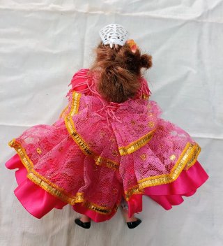 Bambola Marin Spagnola Porcellana Vintage