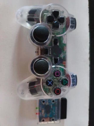 Mando PS1/PS2 Transparente
