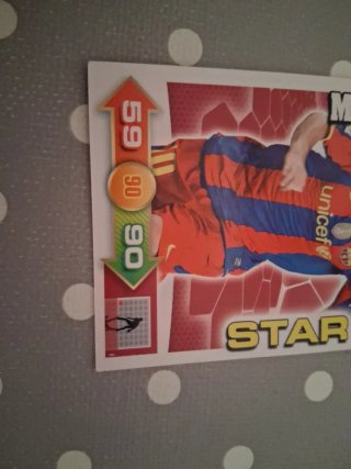 Messi STAR Barcelona Adrenalyn liga 10/11