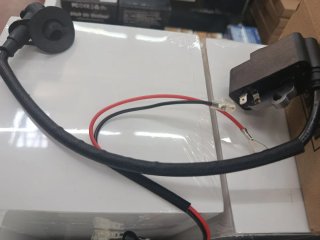 Bobina de encendido para cortacéspedes, motosierra